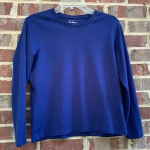 L.L. Bean Women’s Long-sleeve Top, Petite Medium